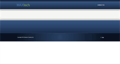 Desktop Screenshot of maxtechsystems.com